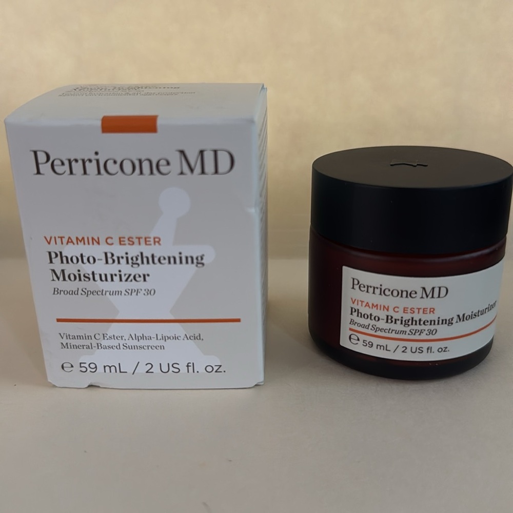PERRICONE MD Vitamin C Ester Photo-Brightening Moisturizer SPF30 2oz $79 NIB 1 - Picture 6 of 8